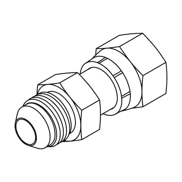 Tompkins Hydraulic Fitting-Steel06MJ-06FORFSX FF6504-06-06 Tompkins Hydraulic Fitting-Steel06MJ-06FORFSX FF6504-06-06